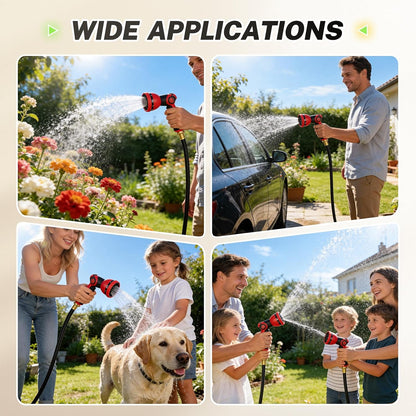 Retractable Garden Water Hose Reel, 1/2" x 50 ft Wall Mount
