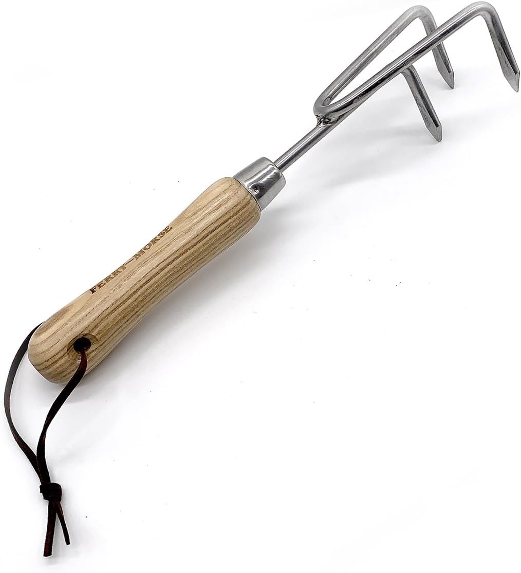 Hand Cultivator - Premium Garden Tool for Digging, Aerating, Weeding