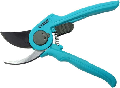 8 Inch Labor Saving Bypass Pruners 2 Adjustable Jaw Openings Garden Shears