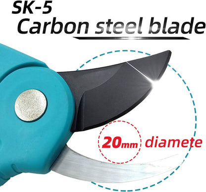 8 Inch Labor Saving Bypass Pruners 2 Adjustable Jaw Openings Garden Shears