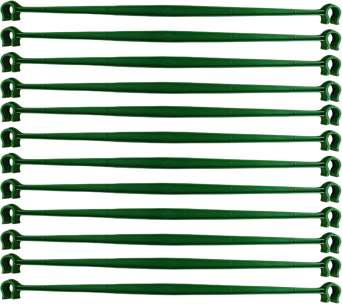 36PCS Plant Stake Arms for Tomato Cage，Expandable 11.8" Plant Supports Trellis Connector Clips for 11mm Garden Plants Stakes Stand Outdoor/Indoor