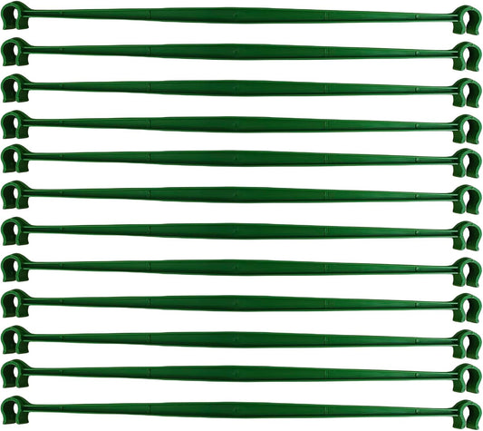 36PCS Plant Stake Arms for Tomato Cage，Expandable 11.8" Plant Supports Trellis Connector Clips for 11mm Garden Plants Stakes Stand Outdoor/Indoor