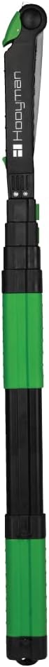 Extendable Tree Saw with Compact Design, Detachable Handsaw and Telescoping Pole, No-Slip H-Grip, Impulse Hardened Teeth, and Wrist Lanyard for Tree Trimming, Hunting, Camping, and Outdoors