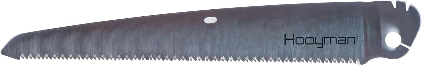 Extendable Tree Saw with Compact Design, Detachable Handsaw and Telescoping Pole, No-Slip H-Grip, Impulse Hardened Teeth, and Wrist Lanyard for Tree Trimming, Hunting, Camping, and Outdoors