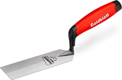 RED Margin Trowel, 5" x 2" Upgraded Ground Blade