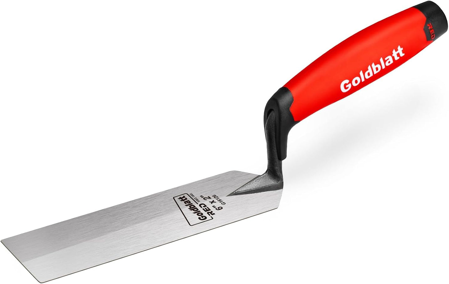 RED Margin Trowel, 5" x 2" Upgraded Ground Blade