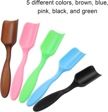 10Pcs Plastic Mini Gardening Shovel Spoons, Colorful