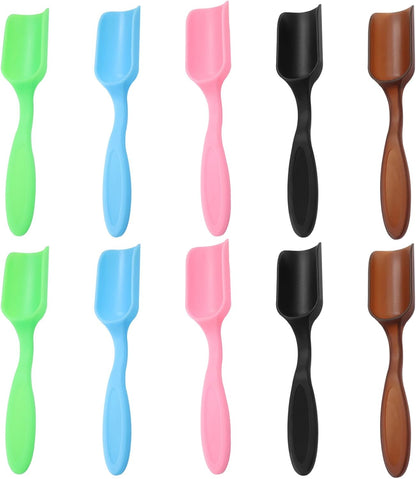 10Pcs Plastic Mini Gardening Shovel Spoons, Colorful