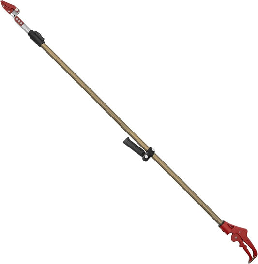 ZL625 Telescopic Long Reach Pruner with Pruning Saw, Extends 70 to 119 Inches