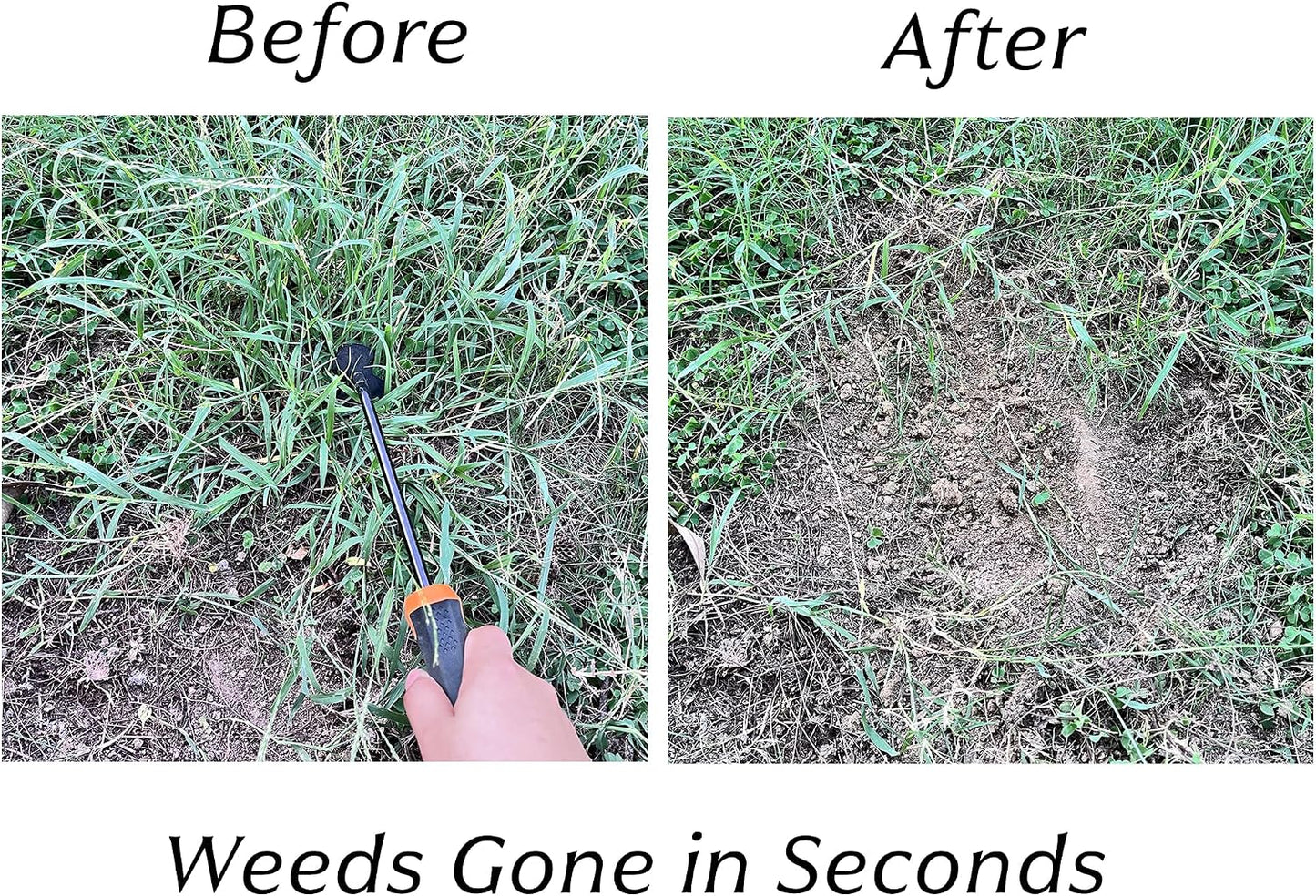 Hand Weeding Tool, Uprooting Weeder Portable Garden Weed Remover