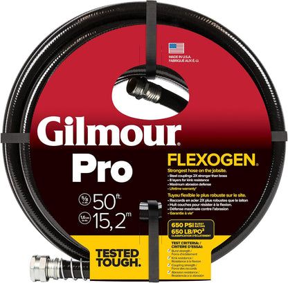 Fiskars Garden Watering 60058100Gt Flexogen Pro Hose, 5/8 By 100'