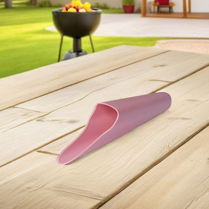 2pcs Plastic Soil Shovels Garden Trowel Set for Succulent Planting Narrow Mouth Bucket Scoops Portable Gardening Tools for Seedling Transplant and Indoor Bonsai Care