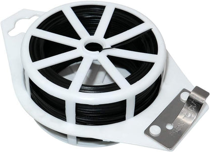 328 Feet Plastic Plant Twist Tie White Garden Plants Tie Multi-Use for Secure Vines,Plants