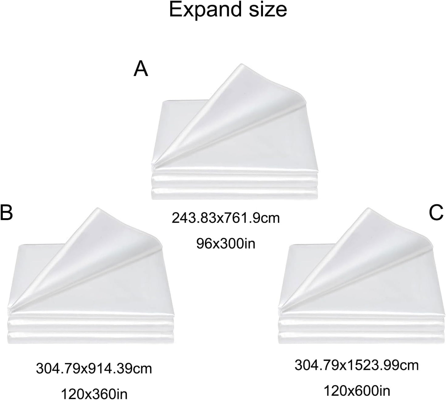 Plant Covers Freeze Protections 8X25FT/10X30FT/10X50Ft Garden Floating Row Vegetable Blanket Protections Cover