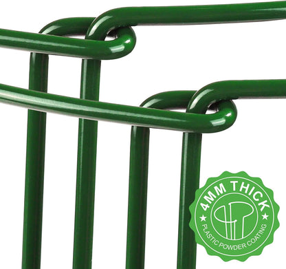 Plant Support, 8PCS Peony Cages and Supports, Plant Stakes for Indoor Plants, Outdoor Plants, Metal Garden Stakes, Plant Holders, Tomato Monstera Hydrangea Support Cage, 10" W x 15.8" H