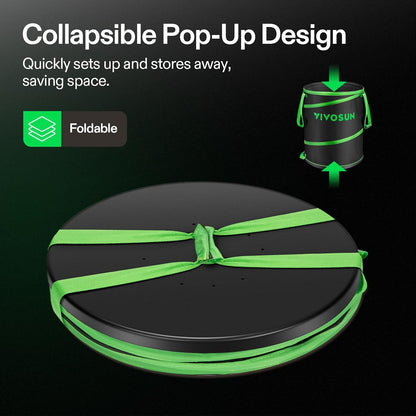 2-Pack 30-Gallon Collapsible Garden Bag, Yard Waste Containers