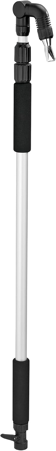 Telescoping Gutter Cleaning Wand, Silver - 58543