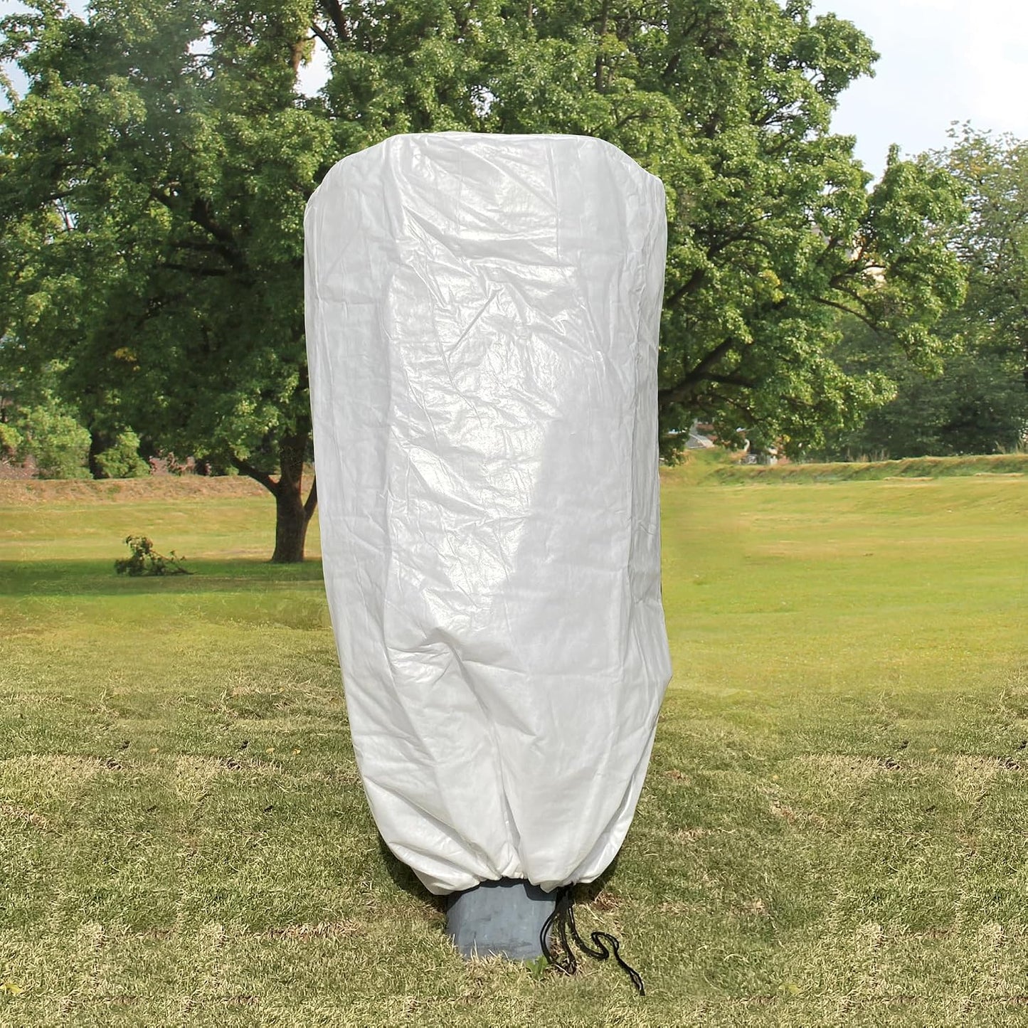 Plant Covers Freeze Protection 0.95oz H108''xW96'' Shrub Jacket - Frost Blanket for Harsh Weather Resistance & Season Extension