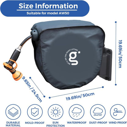 Garden Hose Reel Cover UV Resistant for Model AW50