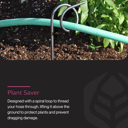 Plant-Saving Hose Guide, 17.5 Inch Garden Stake