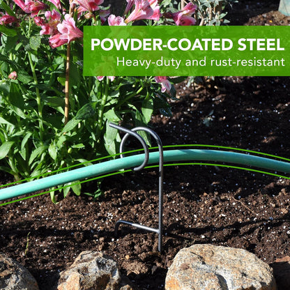 Plant-Saving Hose Guide, 17.5 Inch Garden Stake