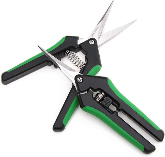 2 Pack Curved Blades Gardening Hand Pruner Pruning Snip
