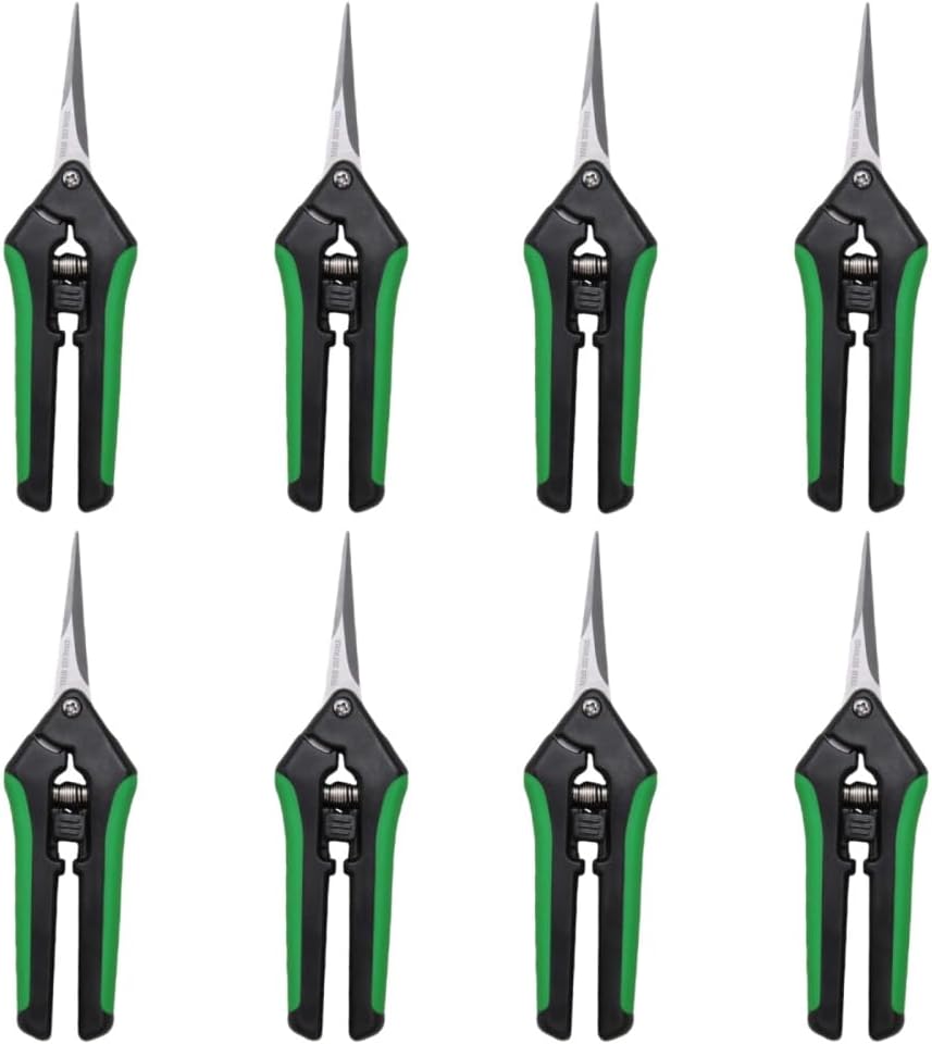 2 Pack Curved Blades Gardening Hand Pruner Pruning Snip
