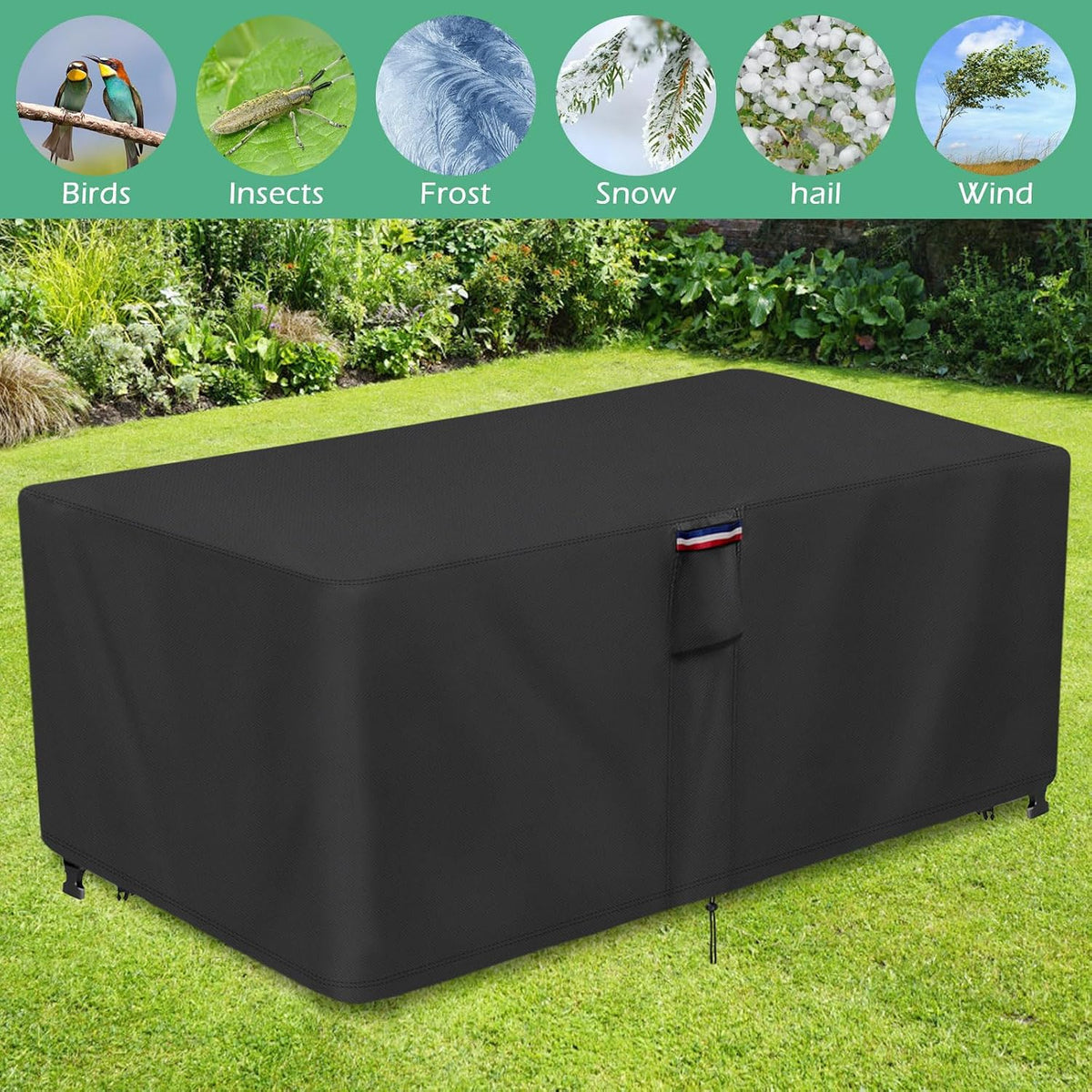 Plant Covers Freeze Protection, Fit 6x3 FT Raised Garden Beds