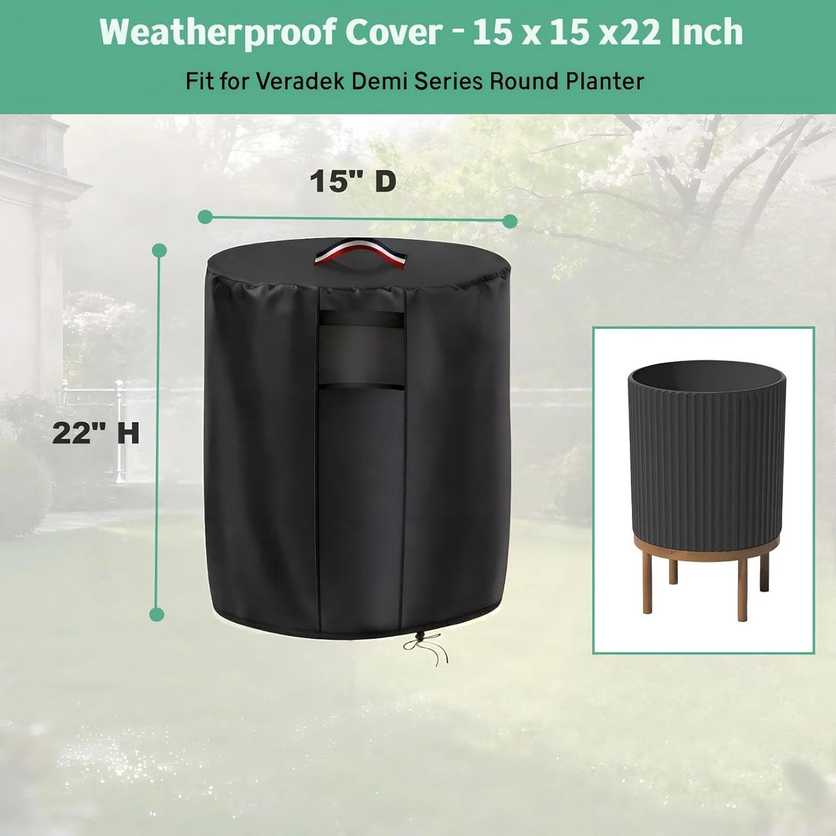Plant Covers Freeze Protection, Fit 6x3 FT Raised Garden Beds