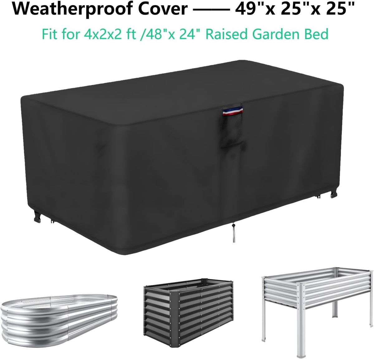 Plant Covers Freeze Protection, Fit 6x3 FT Raised Garden Beds