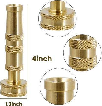 Garden Hose Nozzle, High Pressure Water Hose Nozzle Sprayer Head,fits 3/4” Garden Hose Thread,for Lawn & Garden,Washing Cars,Watering Garden,Cleaning,Showering Dogs&Pets