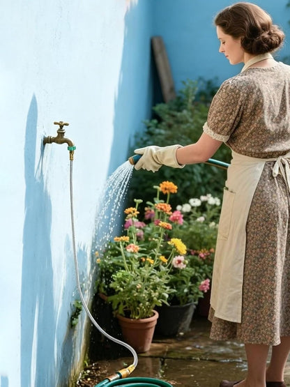 5ft Short Garden Leader Hose with Male to Female Connector