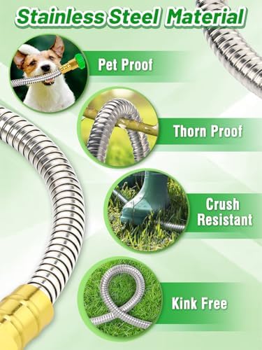 5ft Short Garden Leader Hose with Male to Female Connector