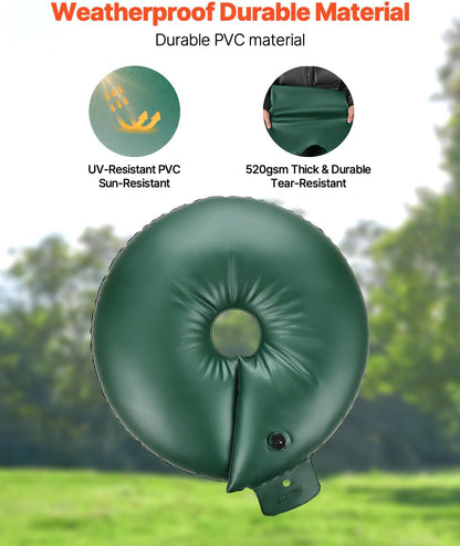 Tree Watering Bag Slow Release, 4 Pack 20 Gallons Tree Watering Bags/Ring, Reusable Refillable Tree Irrigation Ring Water Bags, Heavy Duty Watering System for Shrub Tree Root Drip Irrigation