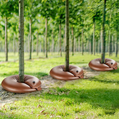 Tree Watering Bag Slow Release, 4 Pack 20 Gallons Tree Watering Bags/Ring, Reusable Refillable Tree Irrigation Ring Water Bags, Heavy Duty Watering System for Shrub Tree Root Drip Irrigation