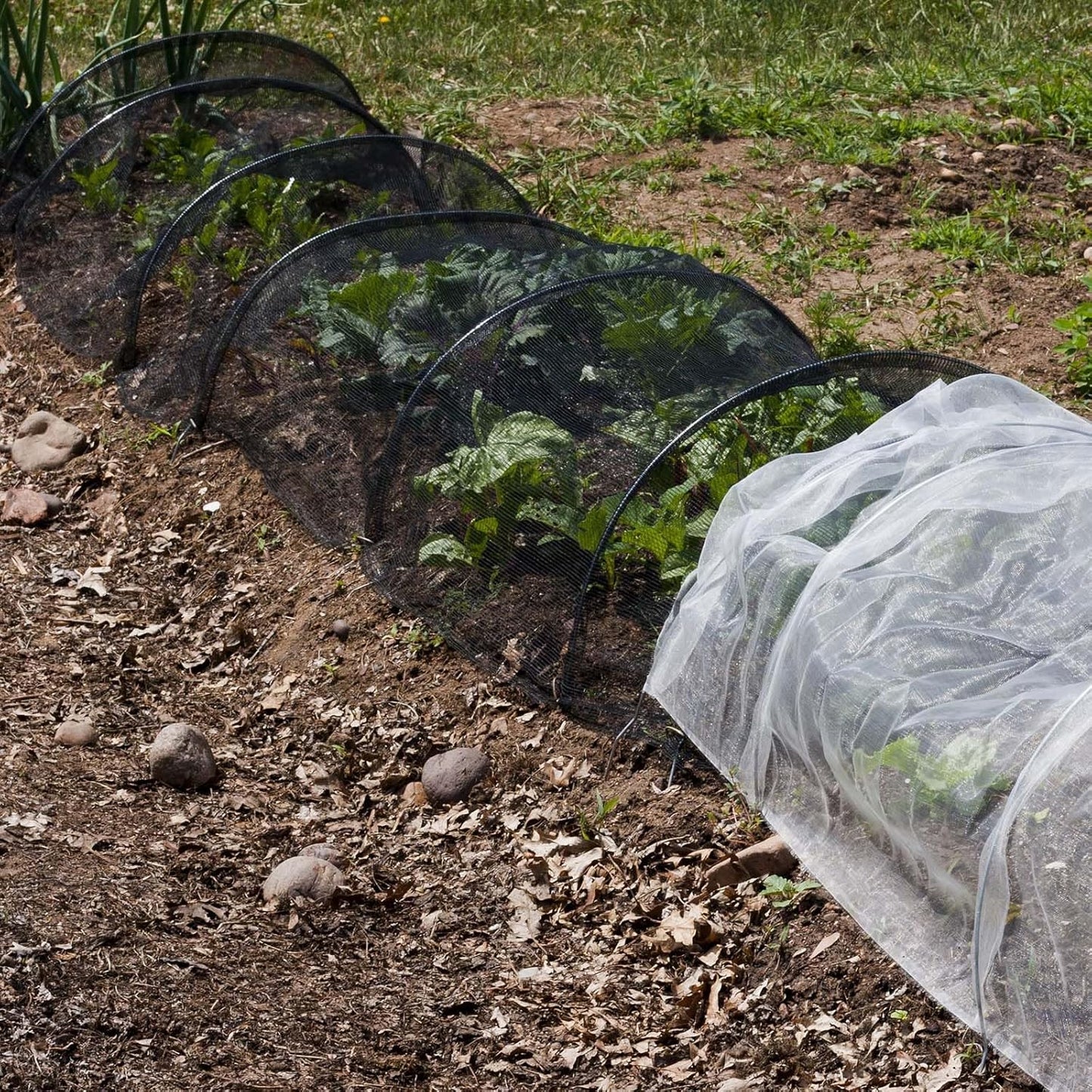 10 x 13ft Mosquito Netting Black Garden Insect Bug Mesh for Plant