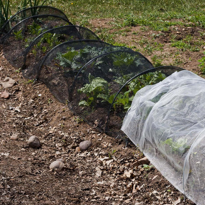 10 x 13ft Mosquito Netting Black Garden Insect Bug Mesh for Plant