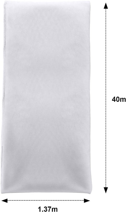 10 x 13ft Mosquito Netting Black Garden Insect Bug Mesh for Plant