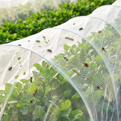 10 x 13ft Mosquito Netting Black Garden Insect Bug Mesh for Plant