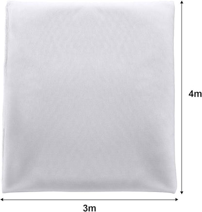 10 x 13ft Mosquito Netting Black Garden Insect Bug Mesh for Plant
