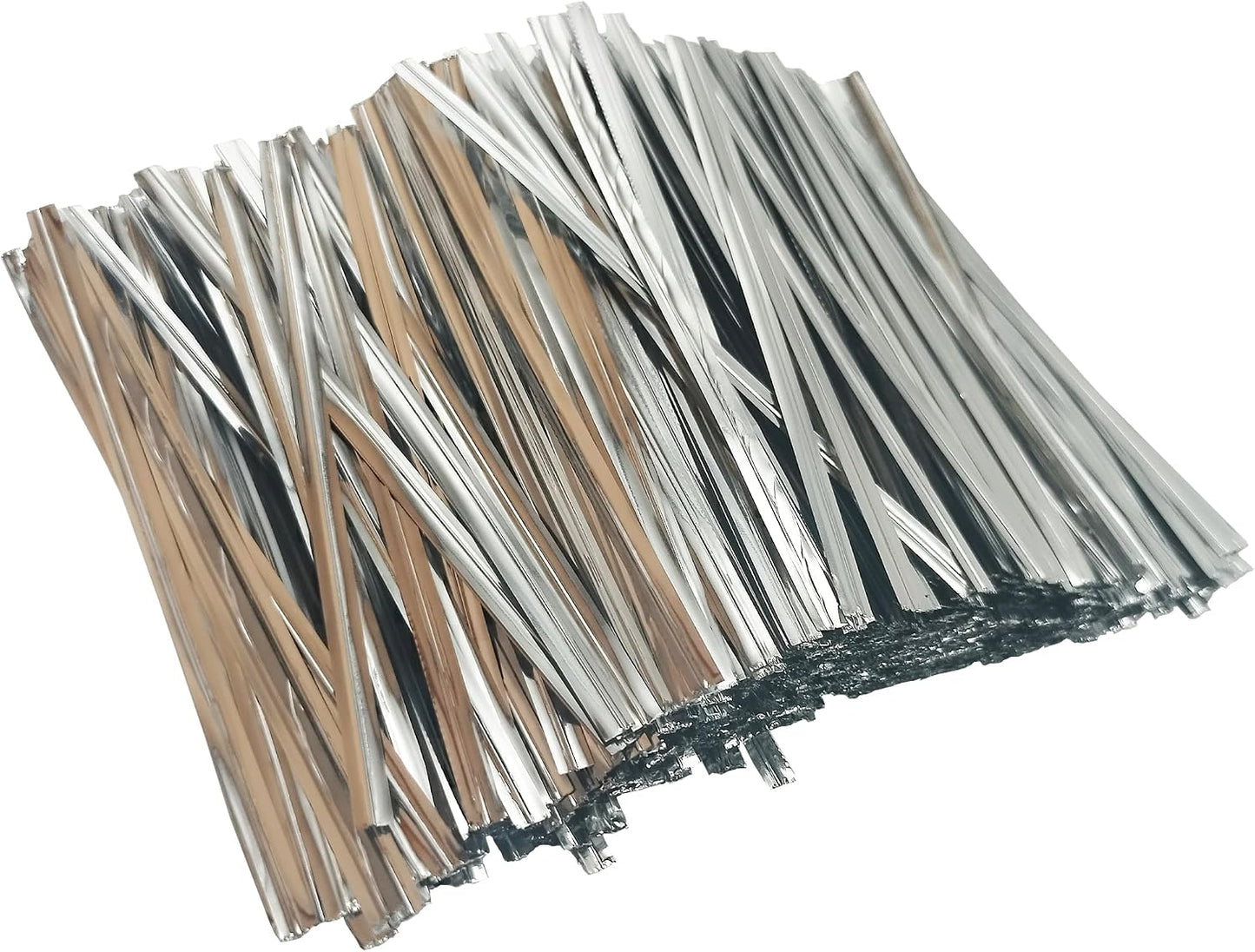 Twist Ties for Bags Bread Bag Tie Garden 4 inches 1600 Pcs Candy Coffee Bags Flower Ties (1600, Green)