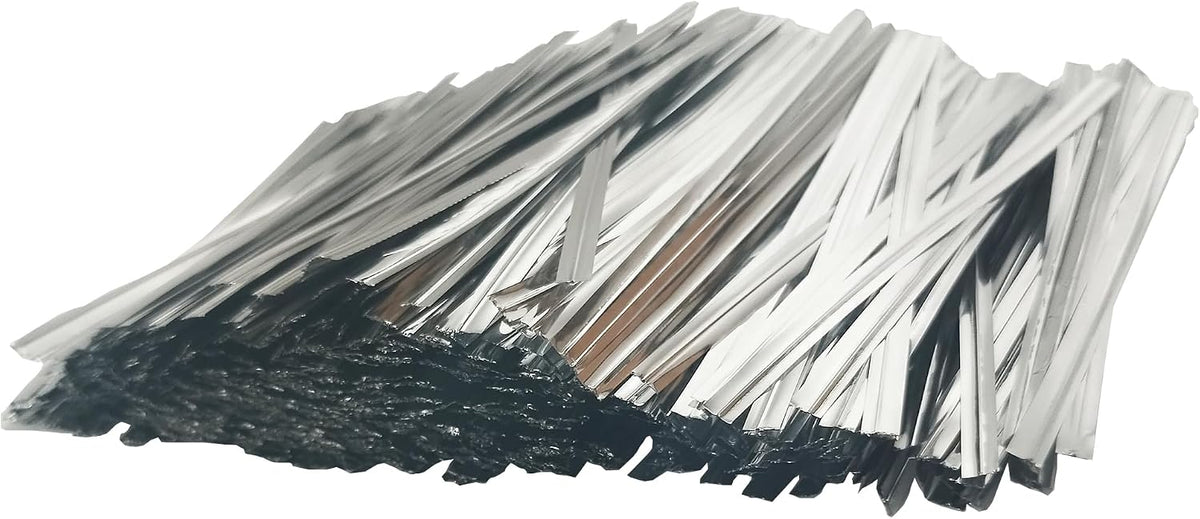 Twist Ties for Bags Bread Bag Tie Garden 4 inches 1600 Pcs Candy Coffee Bags Flower Ties (1600, Green)