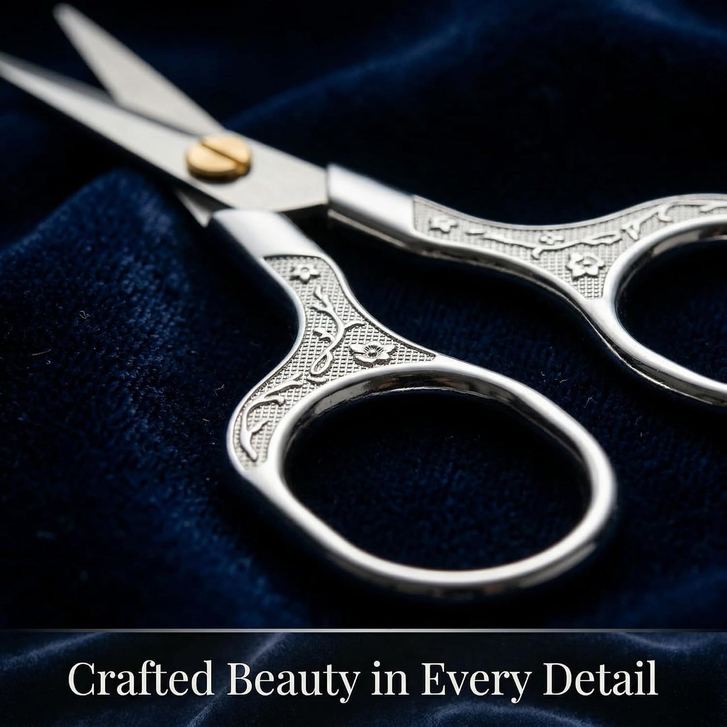 embroidery scissors- 5 Inch Precision Scissors-2 pack,small razor Sharp Blade Shears for craft Crochet sewing school paper cutting…