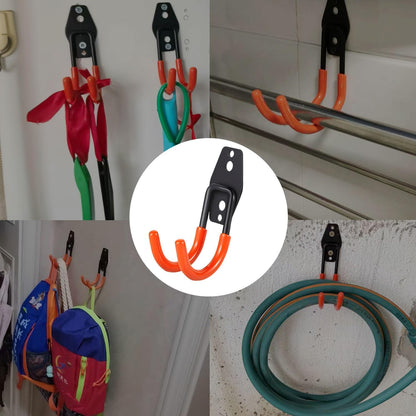 Heavy Duty Garage Storage Hooks 2 Pack Garage Tool Organizer Wall Mount