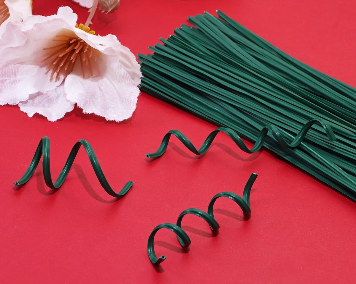 80pcs Plastic Twist Ties Plant Ties Reusable Bread Twist Ties Cake pop Ties Cable Ties Candy Ties for Bags 6 Inch (Brown)