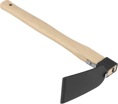 2 Pcs 15 Inch Garden Hoe, Hand Hoe Garden Tool, Handheld Hoe Blade Head Hand Hoe for Digging, Loosening Soil, Weeding, Planting