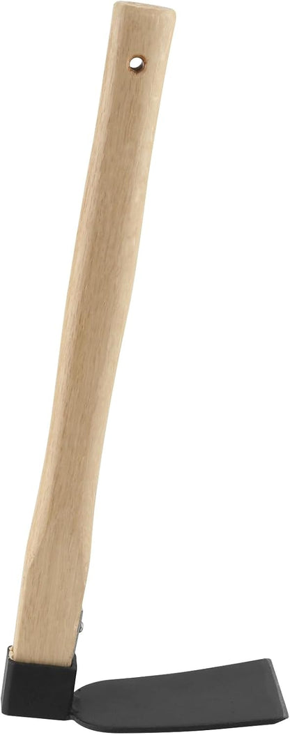 2 Pcs 15 Inch Garden Hoe, Hand Hoe Garden Tool, Handheld Hoe Blade Head Hand Hoe for Digging, Loosening Soil, Weeding, Planting