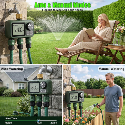 Water Timer for Outdoor Garden Hose, Sprinkler Timer for Garden