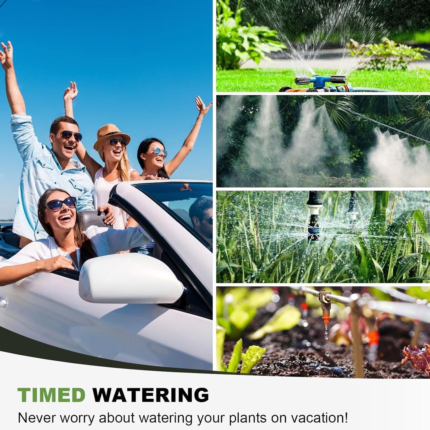 Water Timer for Outdoor Garden Hose, Sprinkler Timer for Garden
