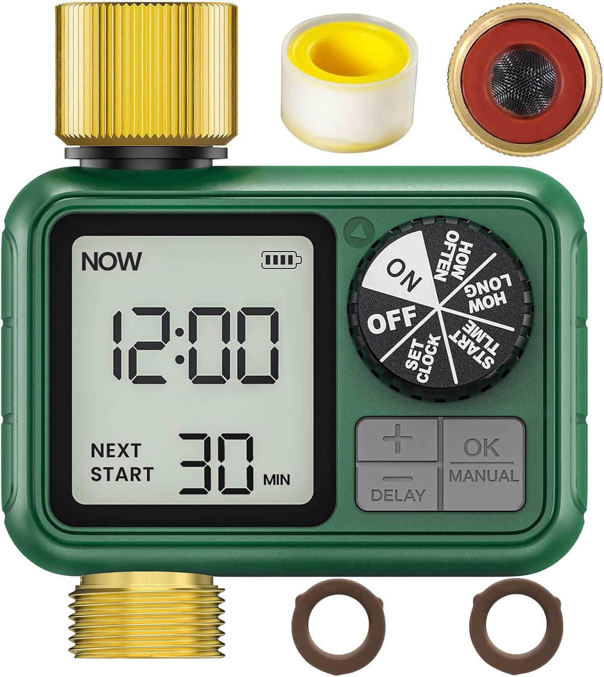 Water Timer for Outdoor Garden Hose, Sprinkler Timer for Garden